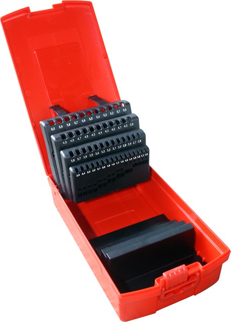 Accessoires outillage électroportatif,Boîte de rangement vide pour foret  hélicoïdal,boîte à outils,accessoires - 6 (8.6-10.5mm) - Cdiscount Bricolage