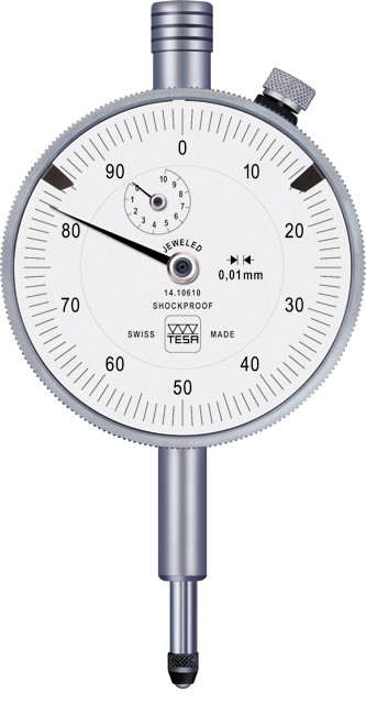 Comparateur, sans oeillet, TESA YR - Ø 57 mm - Comparateurs, pieds  magnétiques, accessoires - Outils de mesure et de contrôle